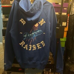 Born x raised new era dodgers hoodie